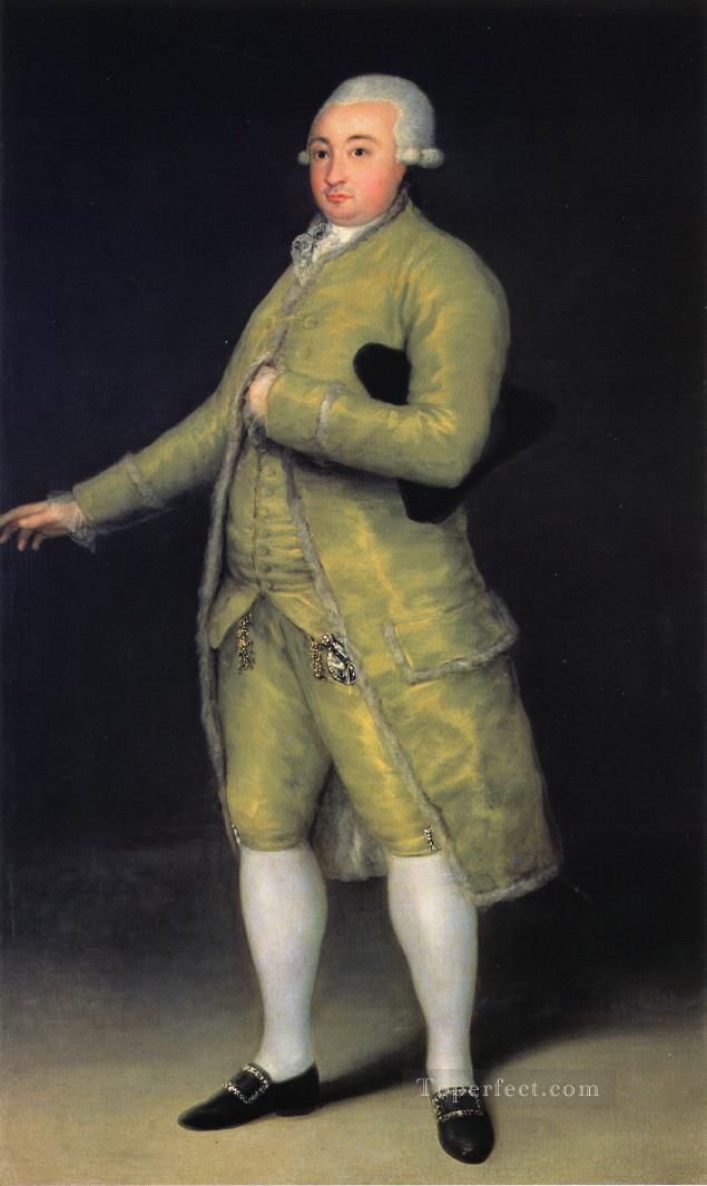 Francisco de Cabarrus Francisco de Goya Oil Paintings